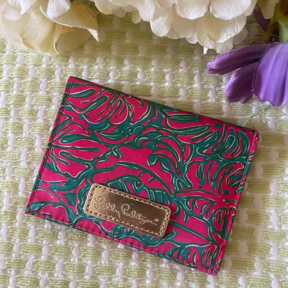 🌺🧚‍♀️Lilly Pulitzer Mirror & ID Case🧚‍♀️🌺